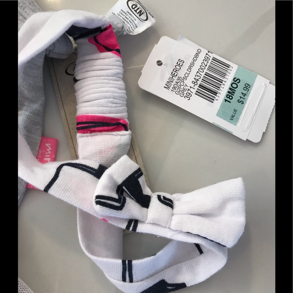 NTD APPAREL POPSICLE DRESS & HEADBAND NEW - Picture 3 of 6